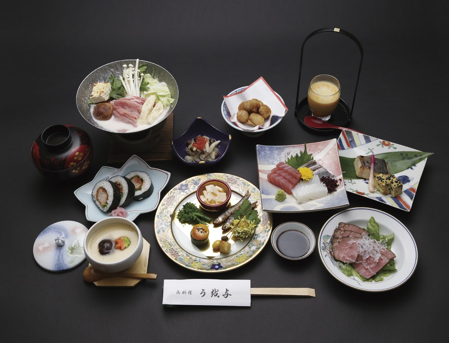 会席料理の写真