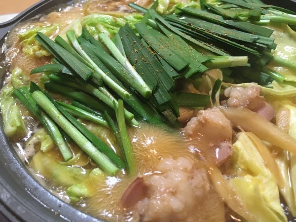 九州醤油モツ鍋の写真